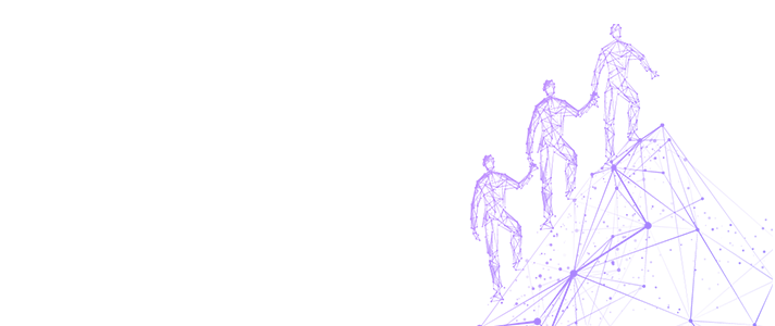Leadership Banner - Three people on a mountain top